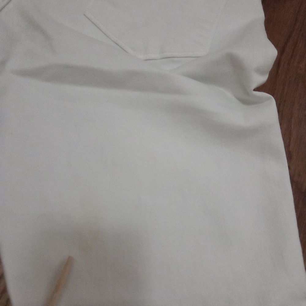 Banana Republic White Skinny Jeans Size 31P - Picture 7 of 11